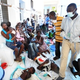 Cholera victims receive treatment after initial breakout. (Getty)